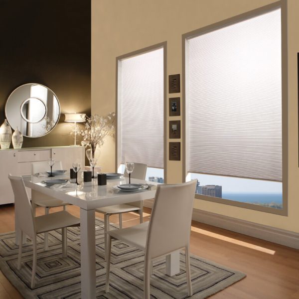 Opera Pleated Shades by Marcan Window Fashions